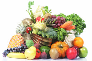 Fruits and vegetables