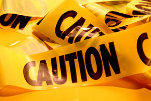 Caution tape